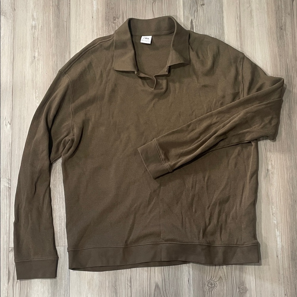 Zara Taupe Knitwear